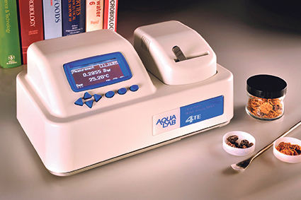 AquaLab water activity analyser for food testing applications