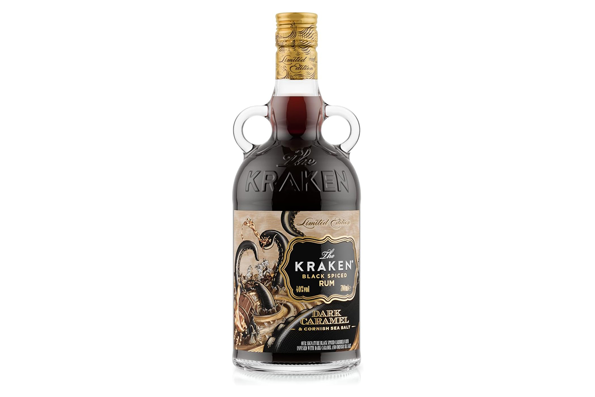 Uncover a long-lost treasure with new Kraken Dark Caramel and Cornish Sea Salt