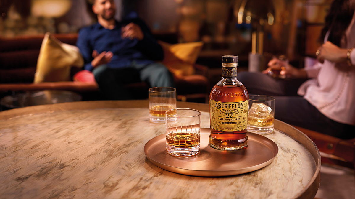 ABERFELDY expands its exceptional Cask Series with a limited-edition 22-Year-Old White Port Cask Finish